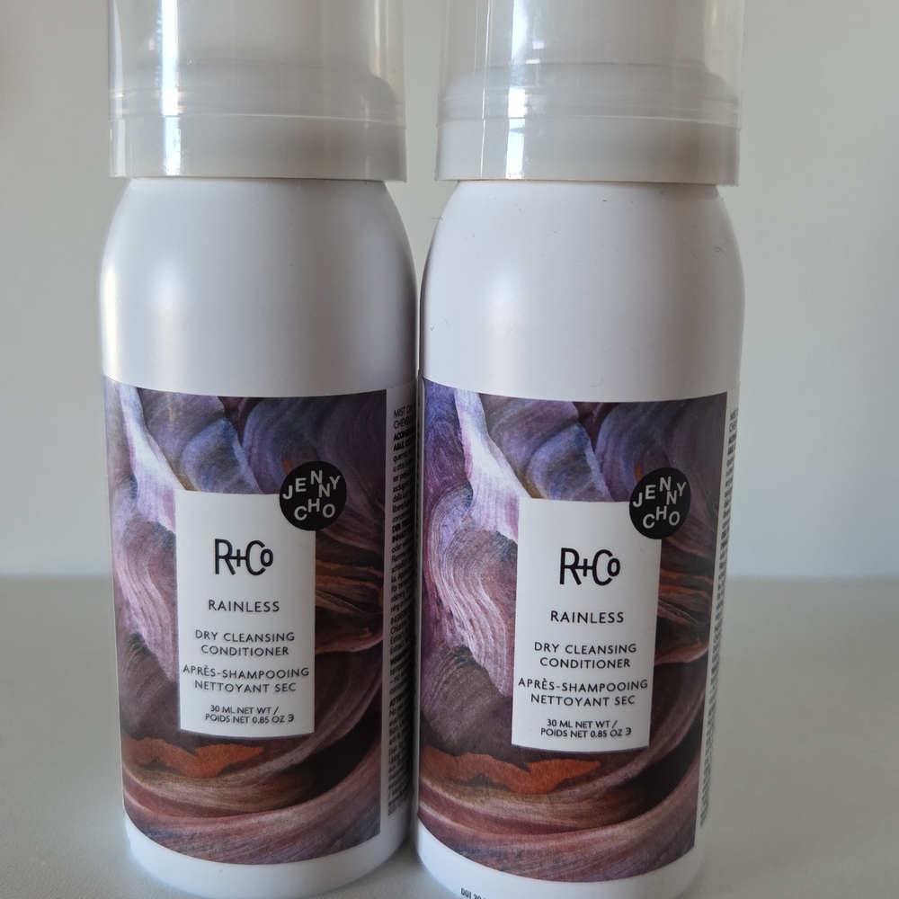R+Co Rainless Dry Cleansing Conditioner Duo